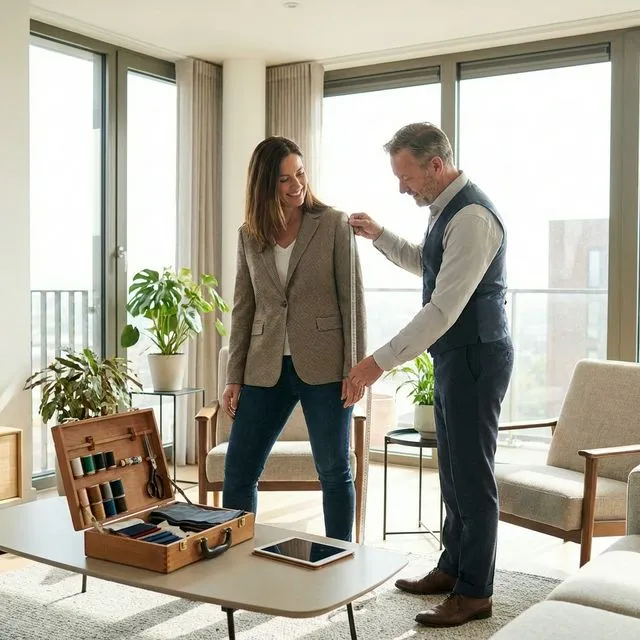 At-home fitting visit
